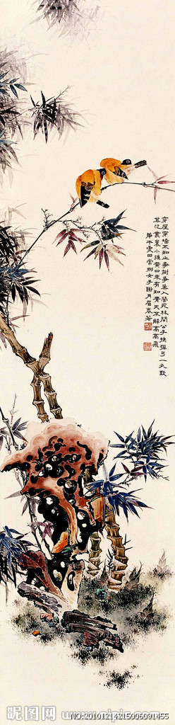 翠竹黄鹂图片.jpg