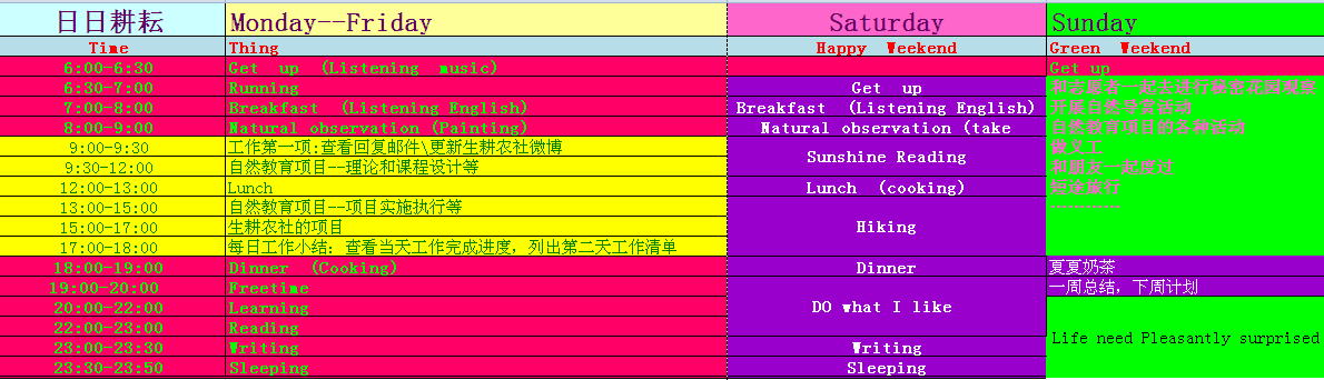 我的生活