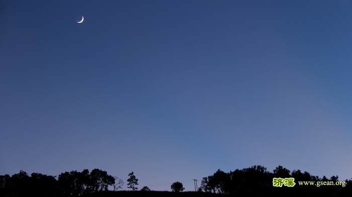 明净的夜空