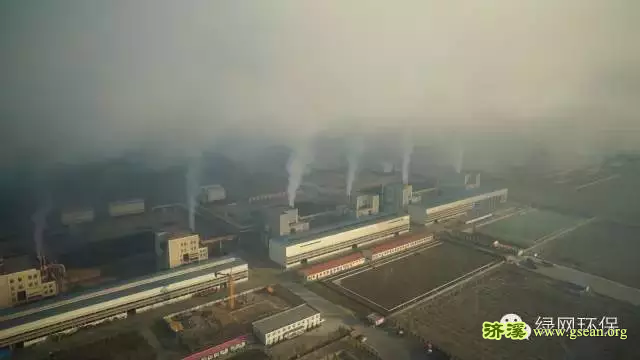 宁夏中卫，2014年冬 冶炼厂废气直排